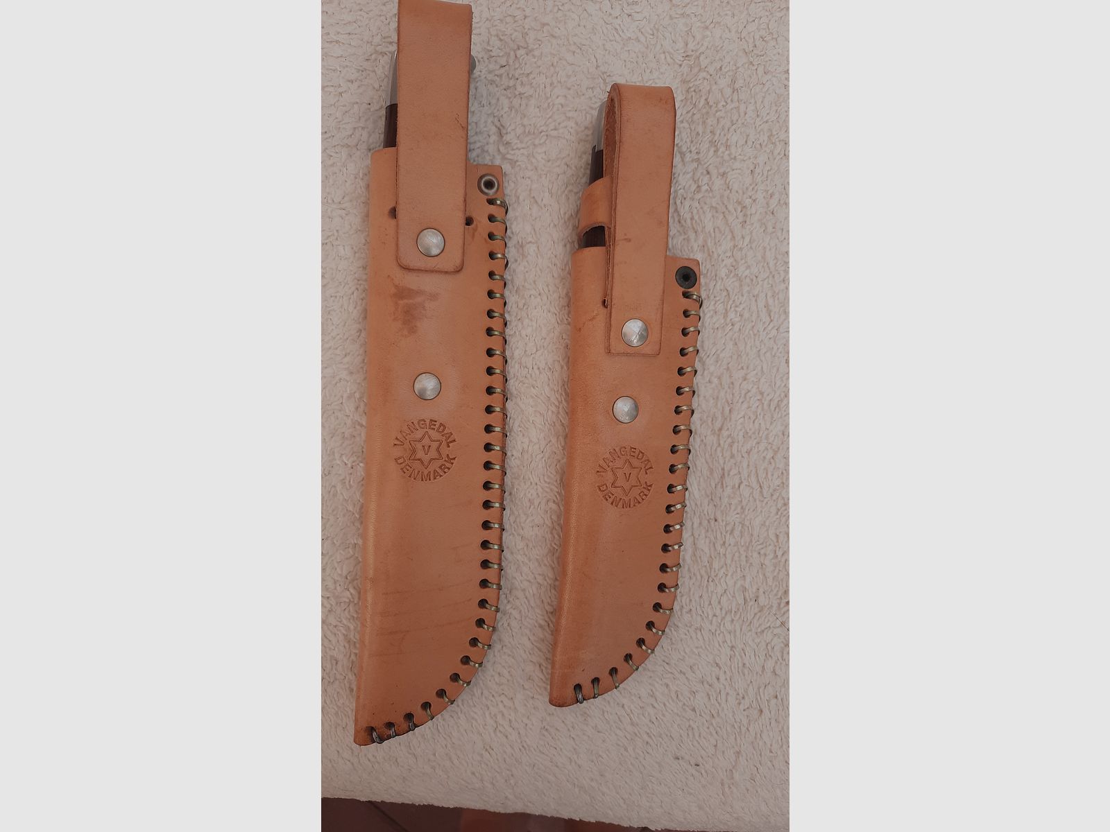 Original VANGEDAL Dinamarca juego de cuchillos