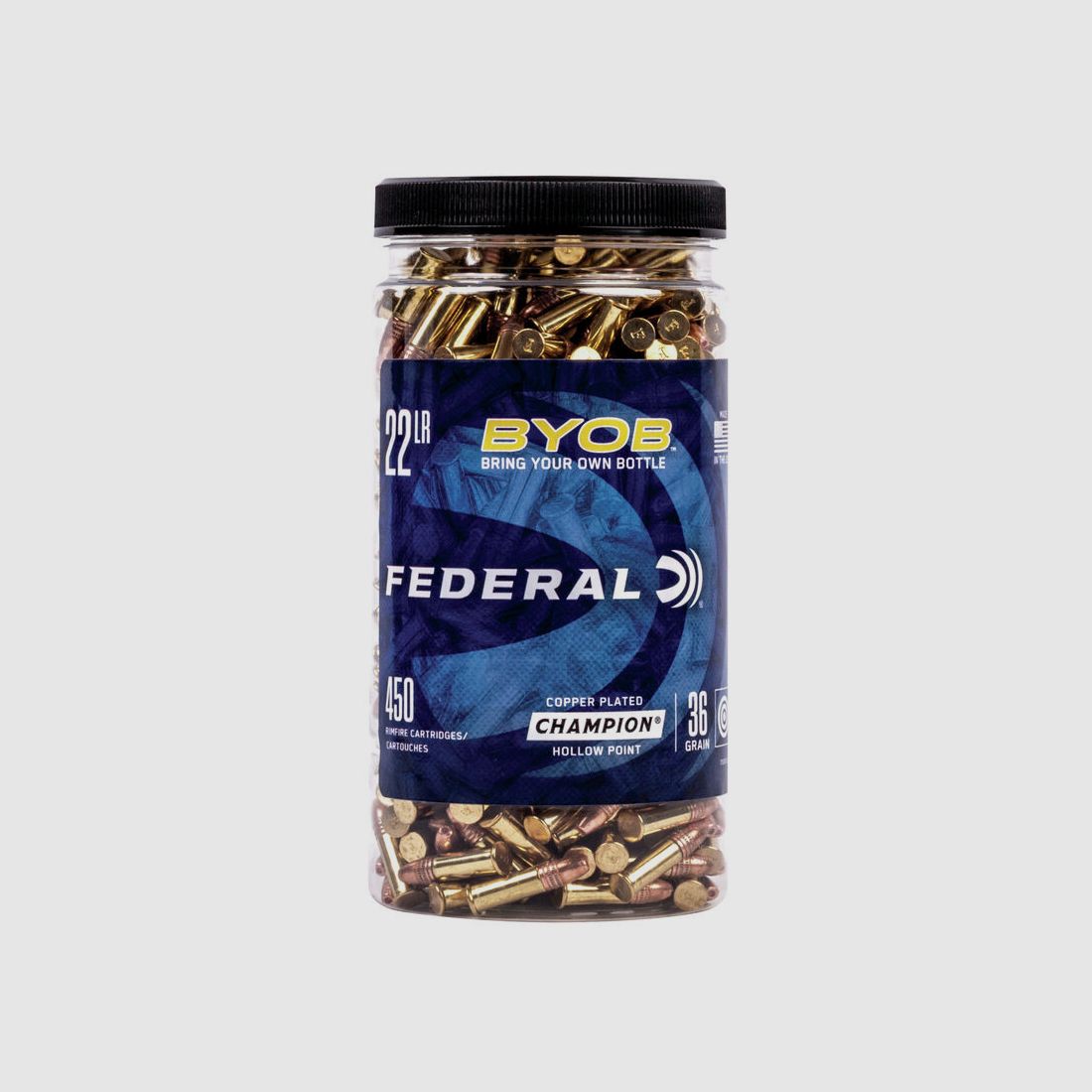 Federal Champion BYOD .22 LR 36GR CPHP 450 Patronen