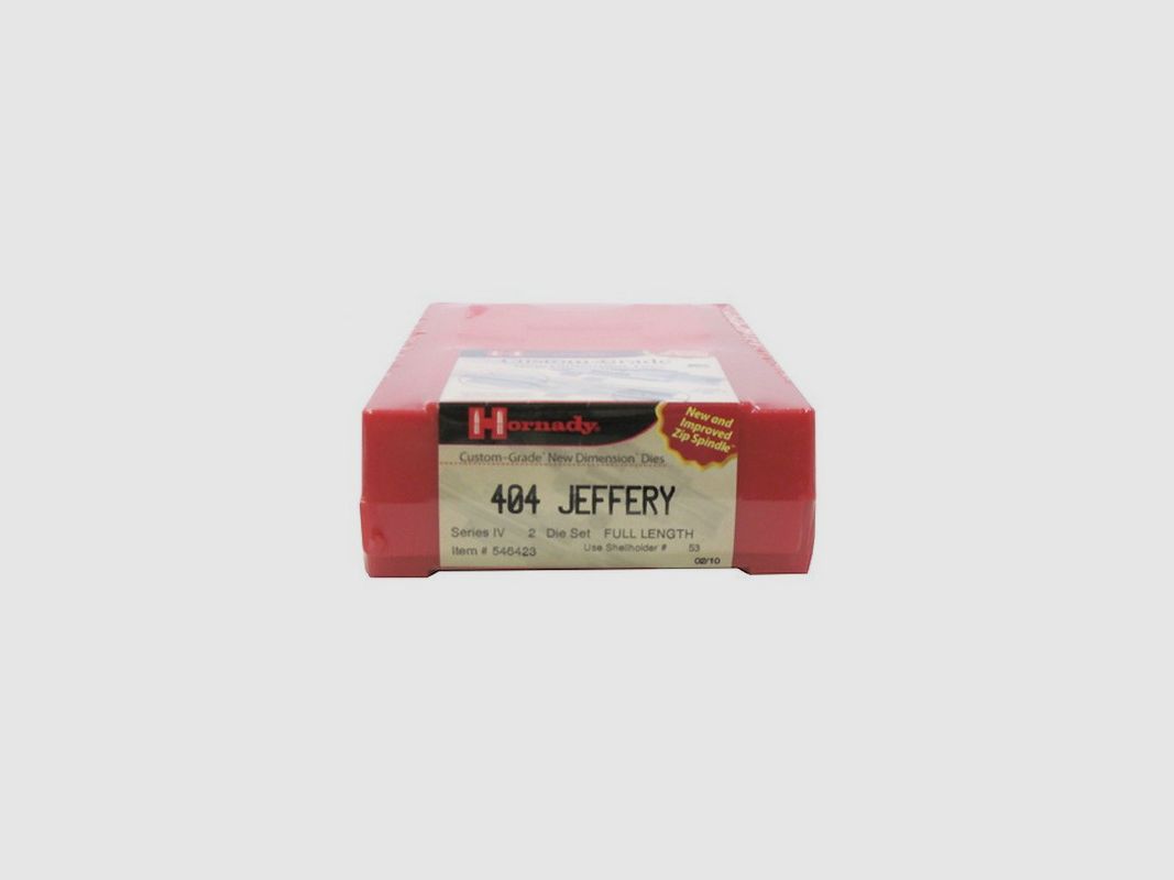 JEU DOUTILS 2P HORNADY CAL.404 JEFFERY