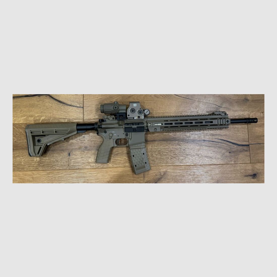Oberland Arms OA-15 PR in 16,75" in FDE mit EOTECH EXPS3 -0 tan + G33 tan KSK-Spezial