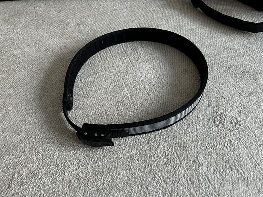 Sistema di cintura DAA con chiusura a cricchetto argento