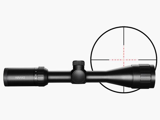 Zielfernrohr von Hawke Modell Vantage IR 1 Zoll 3-9x40 AO, Absehen Mil Dot