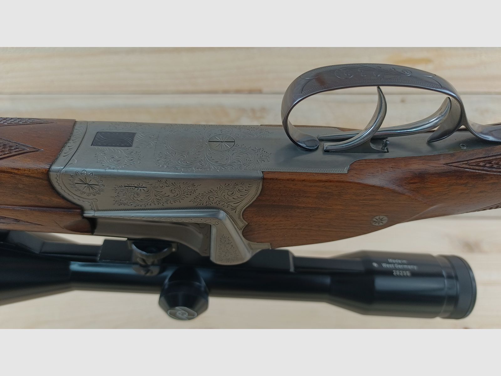 Sauer & Sohn BBF 54, Sauer 54, Kal. 7x65R; 16/70 *im Bestzustand mit Zeiss Optik*