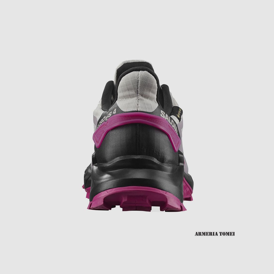 SALOMON – WOMEN – SUPERCROSS 4 GTX W Ashes Of Roses / Black / Very Berry, image 2 of 6