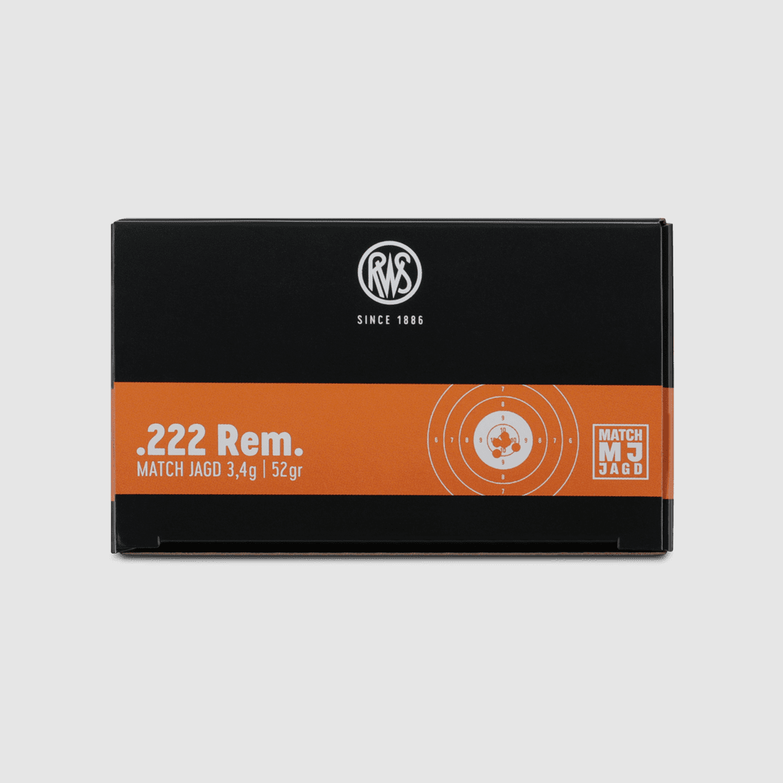 RWS .222 Rem. MJ 52gr. - 30 Stk