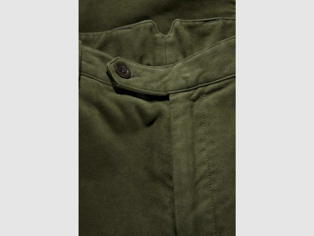 Jagdhose Moleskin, oliv, Bild 3 von 5