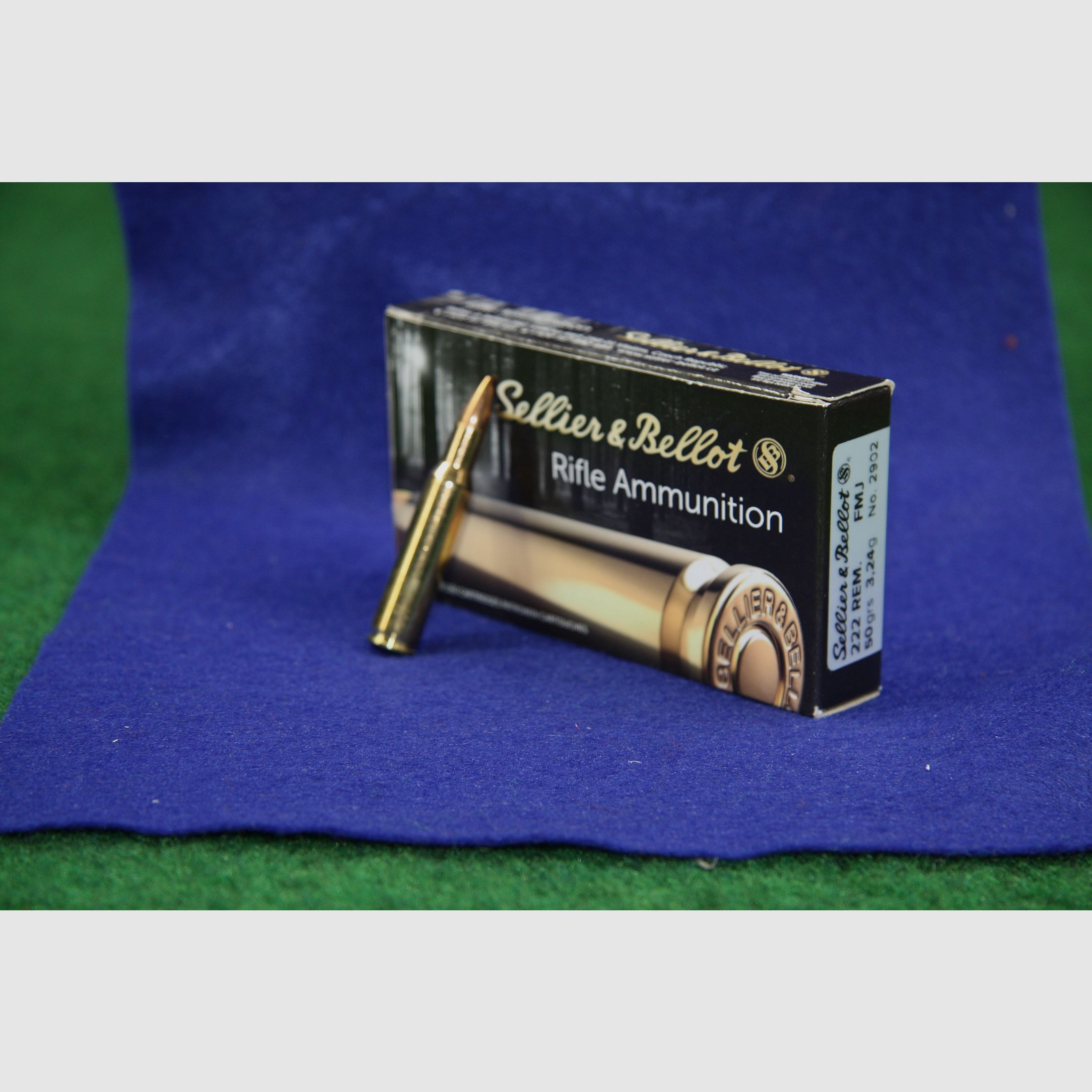 Sellier & Bellot .222Rem FMJ 50gr 3,24g 20er