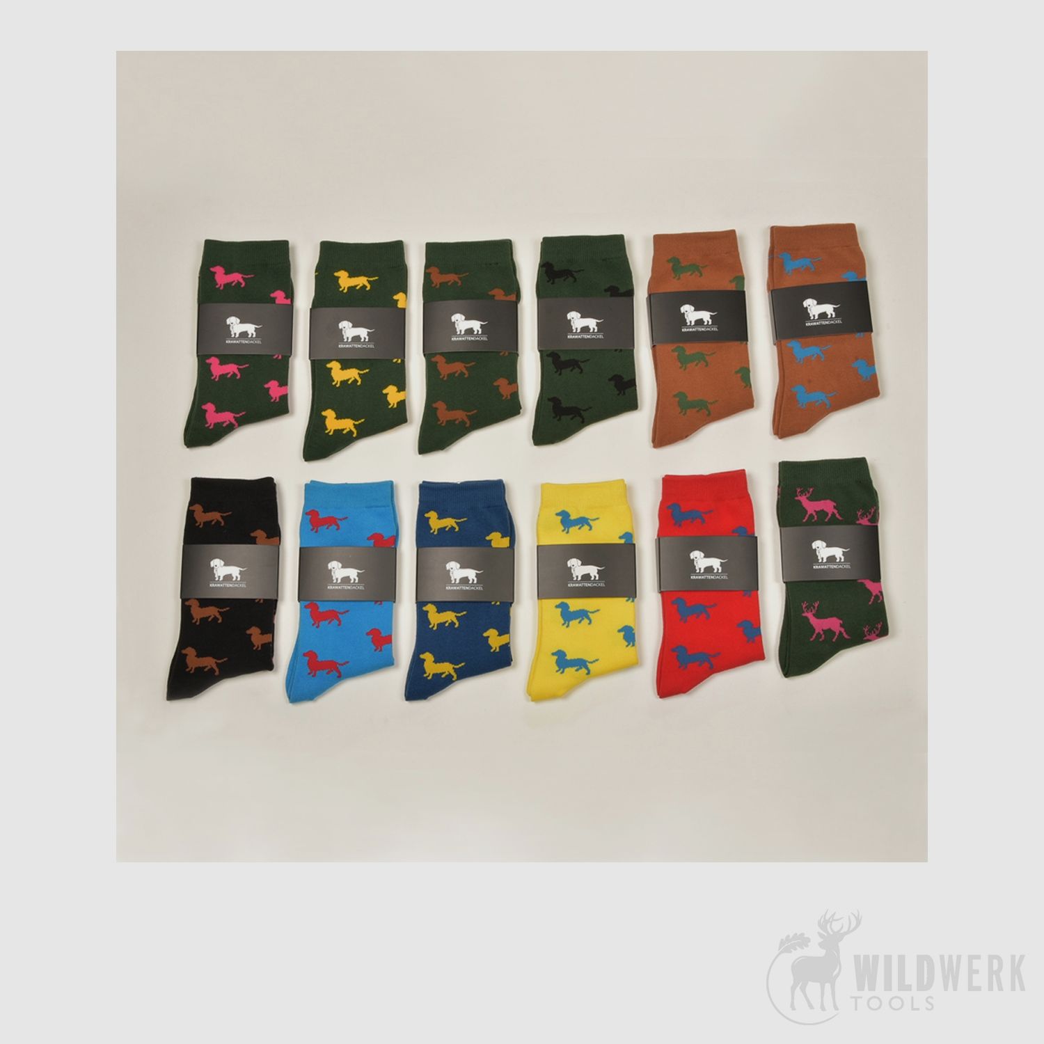 Krawattendackel funny socks