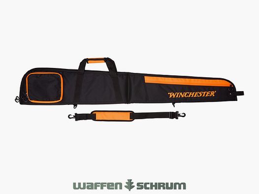 Winchester shotgun case Flex Colombus 135cm - black/orange