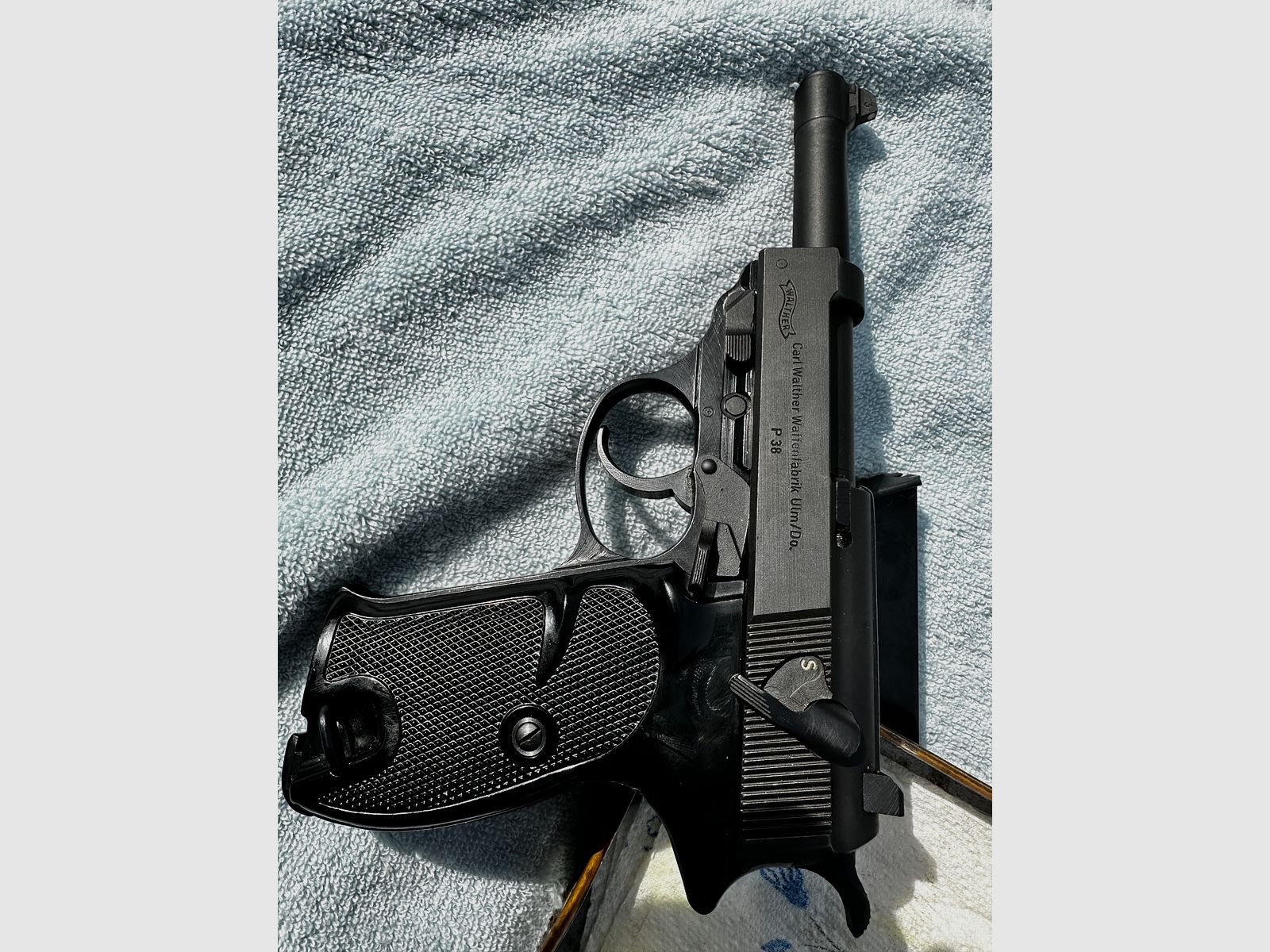 Verkaufe P38 9 mm Luger Pistole 