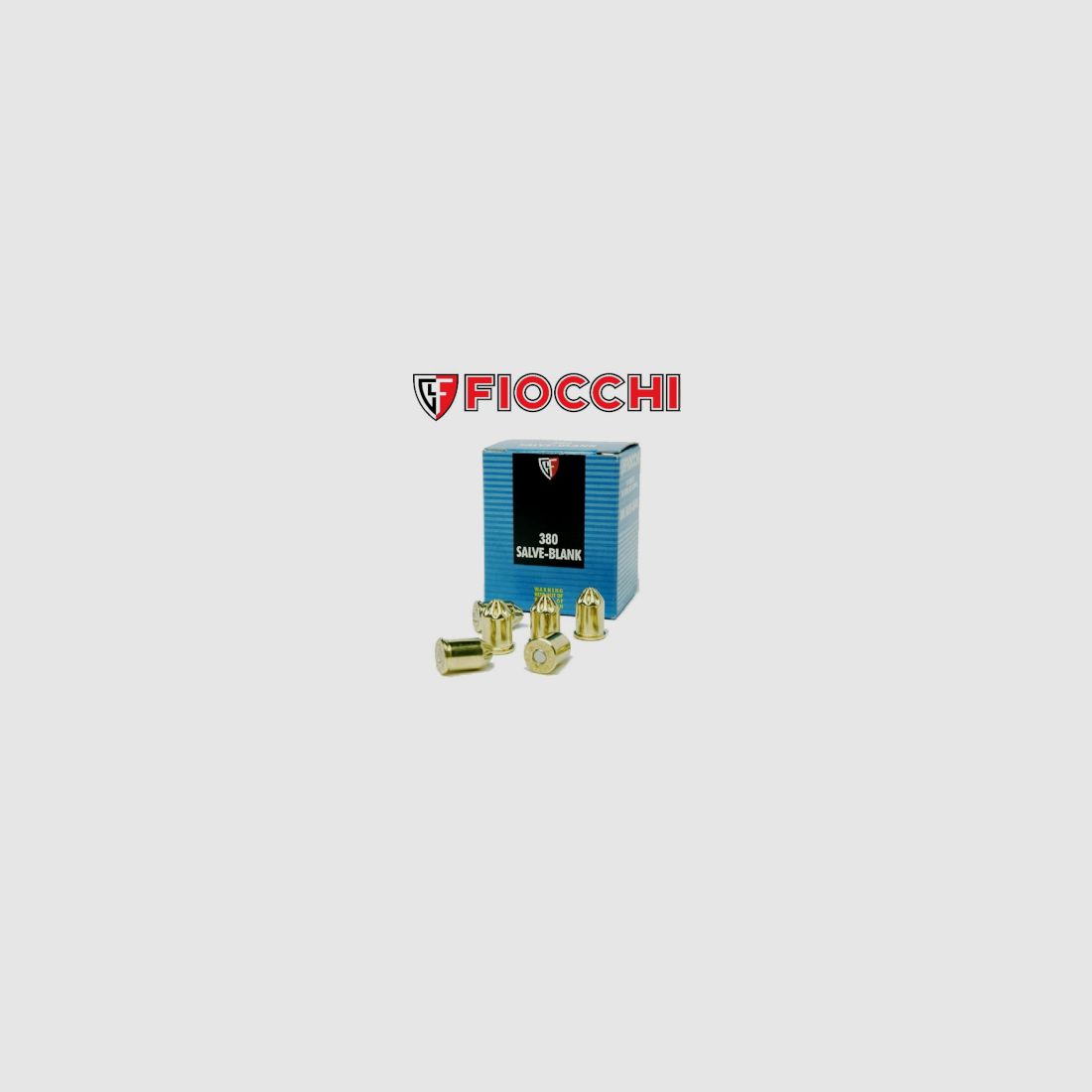 Fiocchi – Flitsmunitie Kal. 380, afbeelding 1 van 2