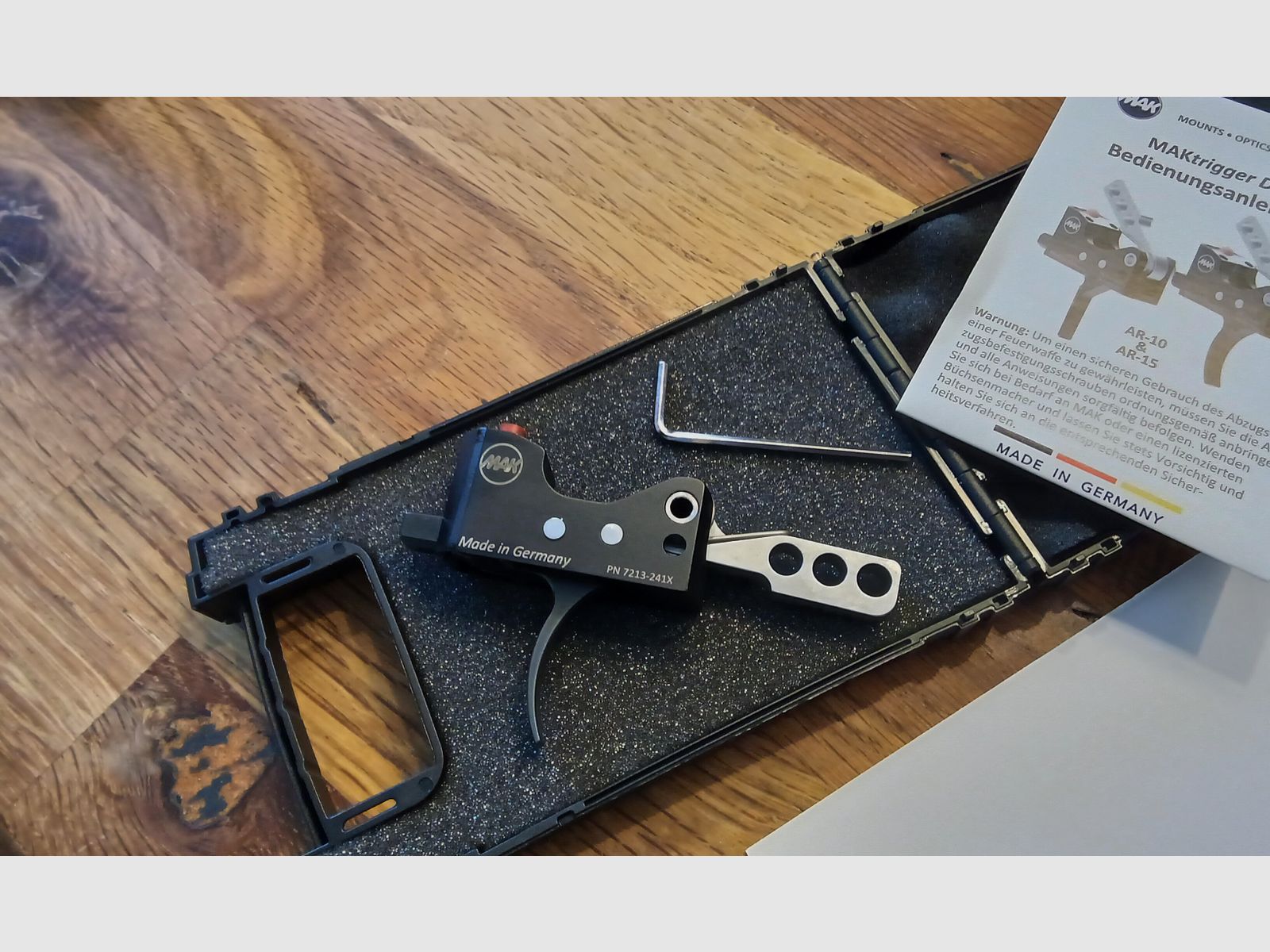 MAK Trigger DRS  Drop-in-Abzug für AR10 und AR15, voll einstellbar 