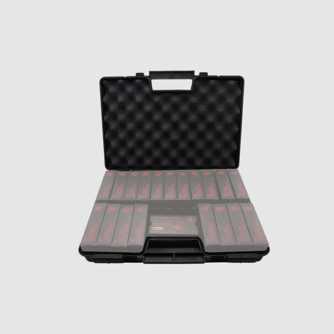 n.b. Case for a short firearm: pistol | revolver | ammunition case 1000 rounds 9mm