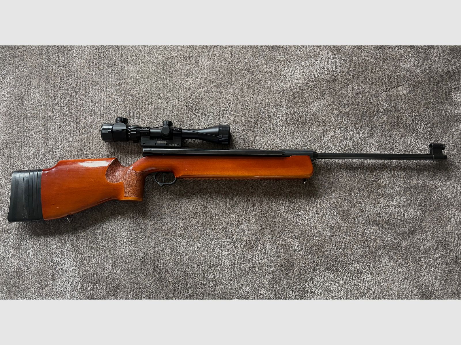 Haenel 312 side lever with scope