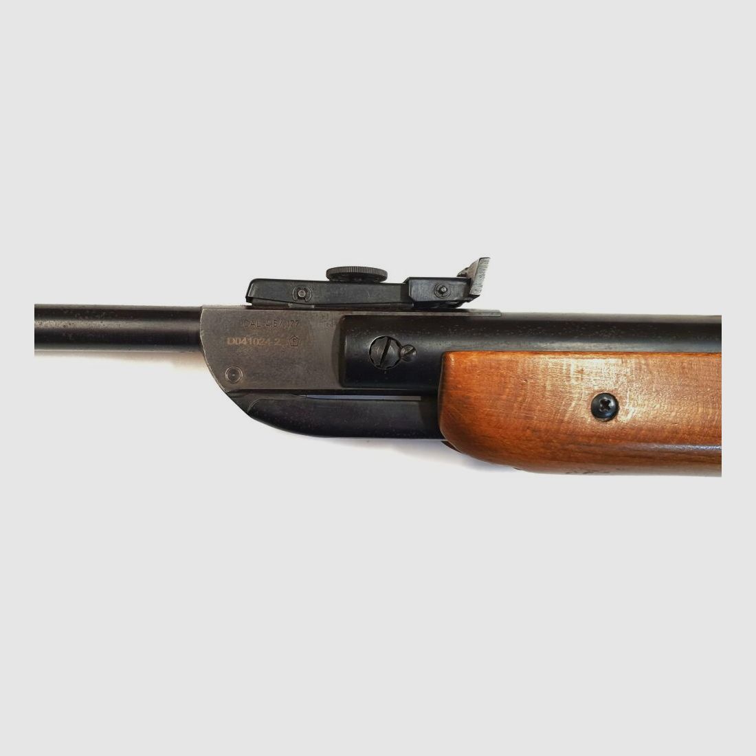 Diana Luftgewehr Diana Mod.27 im Kaliber 4,5mm Diabolo Einzellader, F im Fünfeck