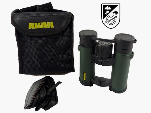 Binocolo AKAH 8x26 con borsa e tracolla per escursioni e osservazione 50076000