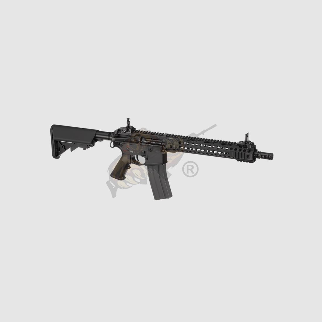 G&G GC16 MPW 12" mit ETU in Schwarz Airsoft S-AEG frei ab 18