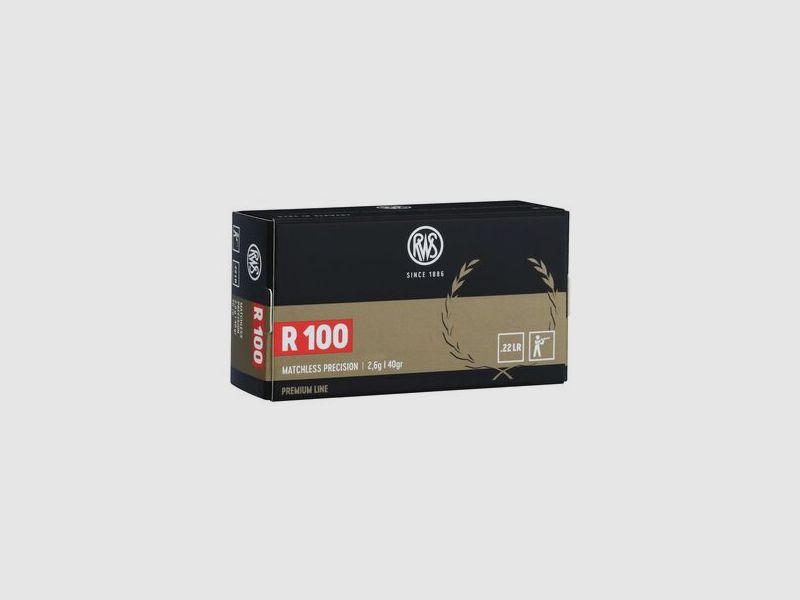 RWS .22 R 100 2,6g/40gr