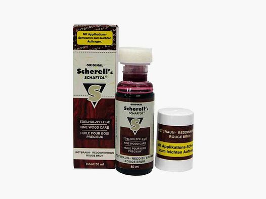Original Scherell's SCHAFTOL red-brown 50ml