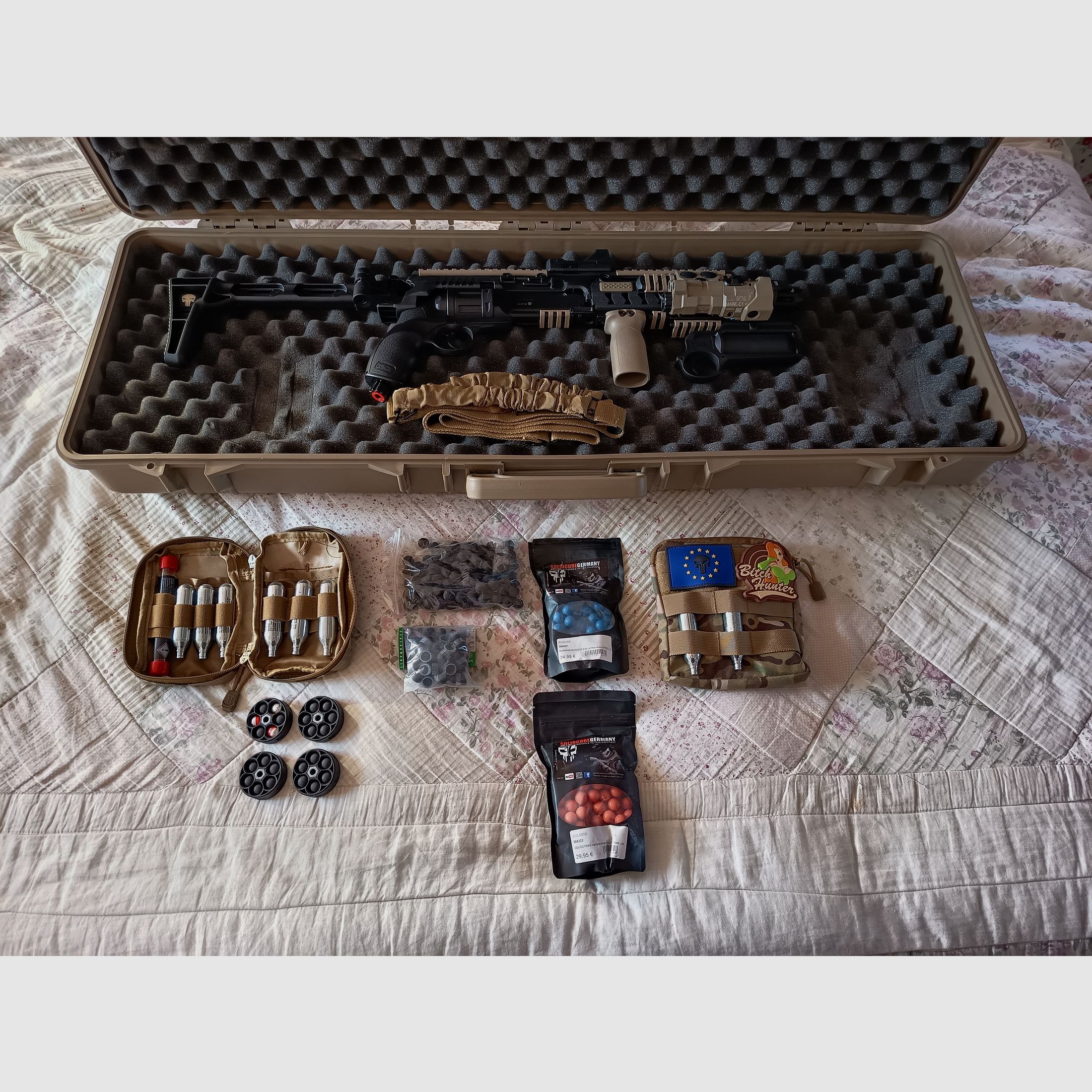 Umarex HDR 50 Revolver mit viel Zubehör, wie neu....