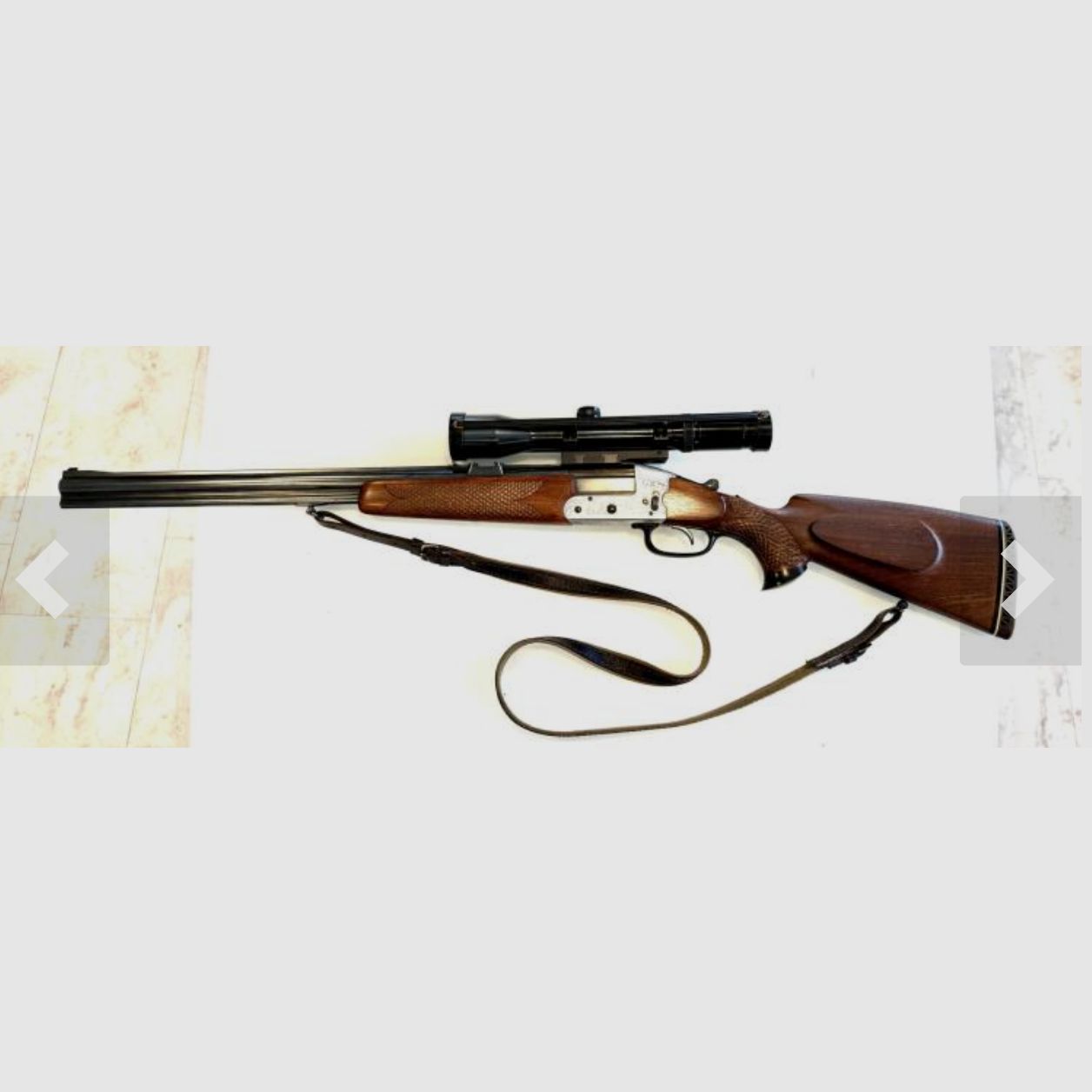 Bockbüchsflinte HEYM 22 (Kaliber 16/70 und 5,6x50 R Mag) + Swarovski Habicht 1,5-5x42 Optik