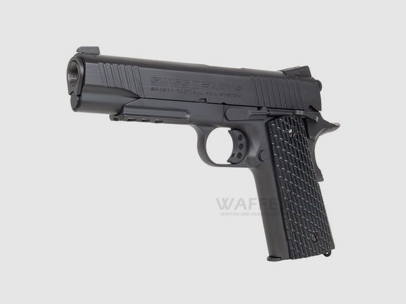 Swiss Arms 1911 TRS Vollmetall Blow Back Kaliber 4,5 mm BB
