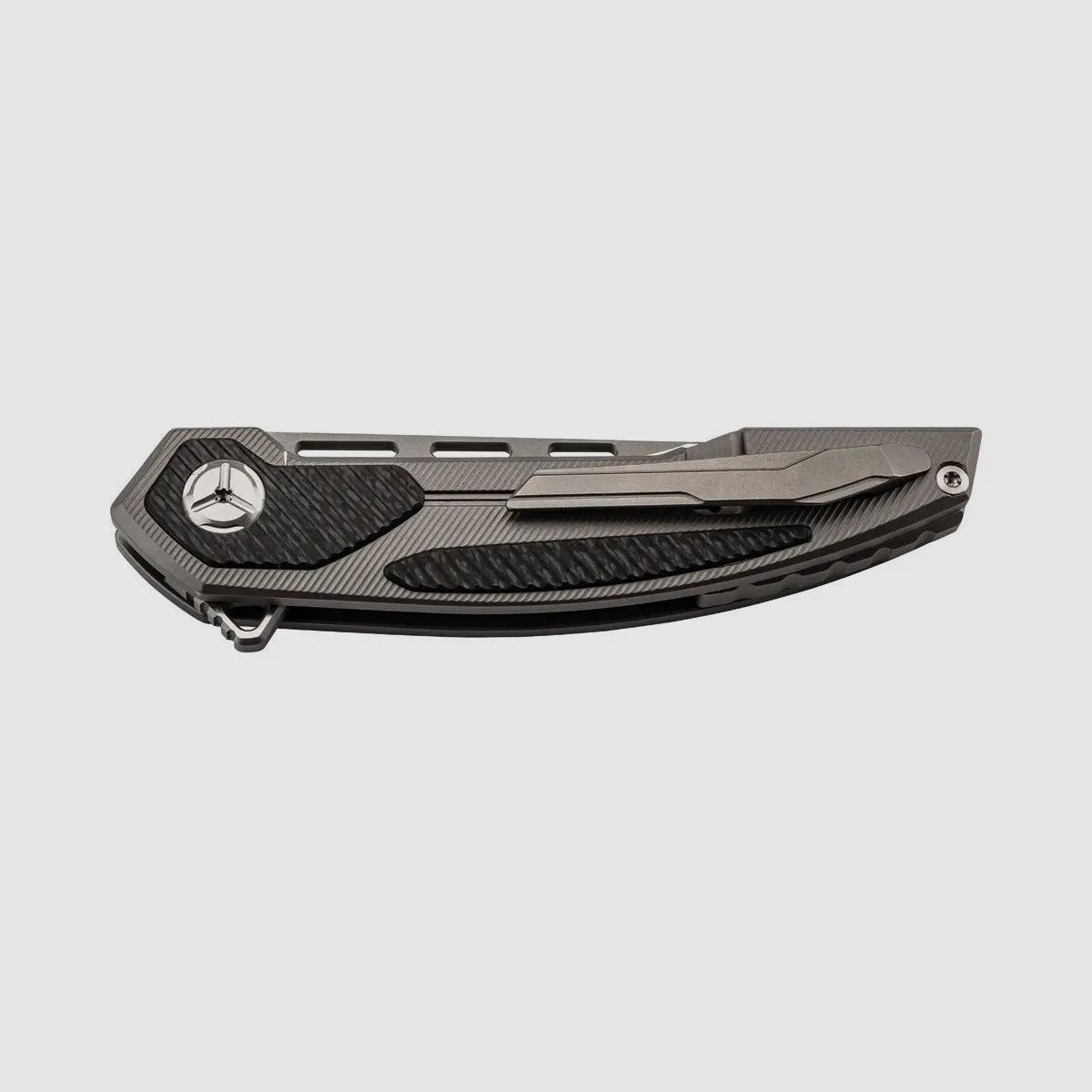 Cuchillo Plegable PUMA TEC, Acabado Bicolor, con Clip, imagen 2 de 2