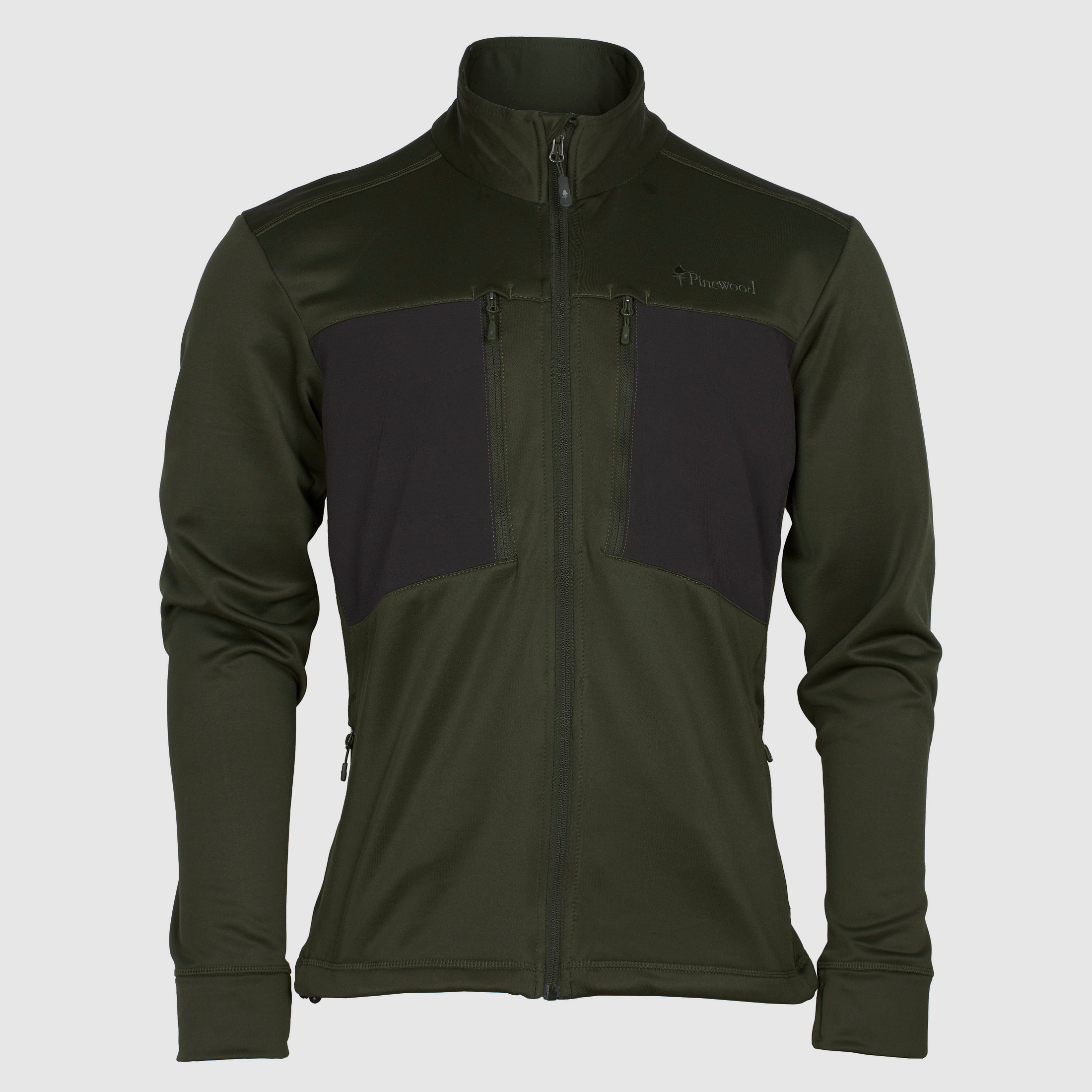 Pinewood Abisko Power Fleece moos green