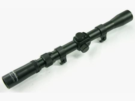 NIKKO STIRLING MOUNTMASTER 3-7x20 plex m/ Montage