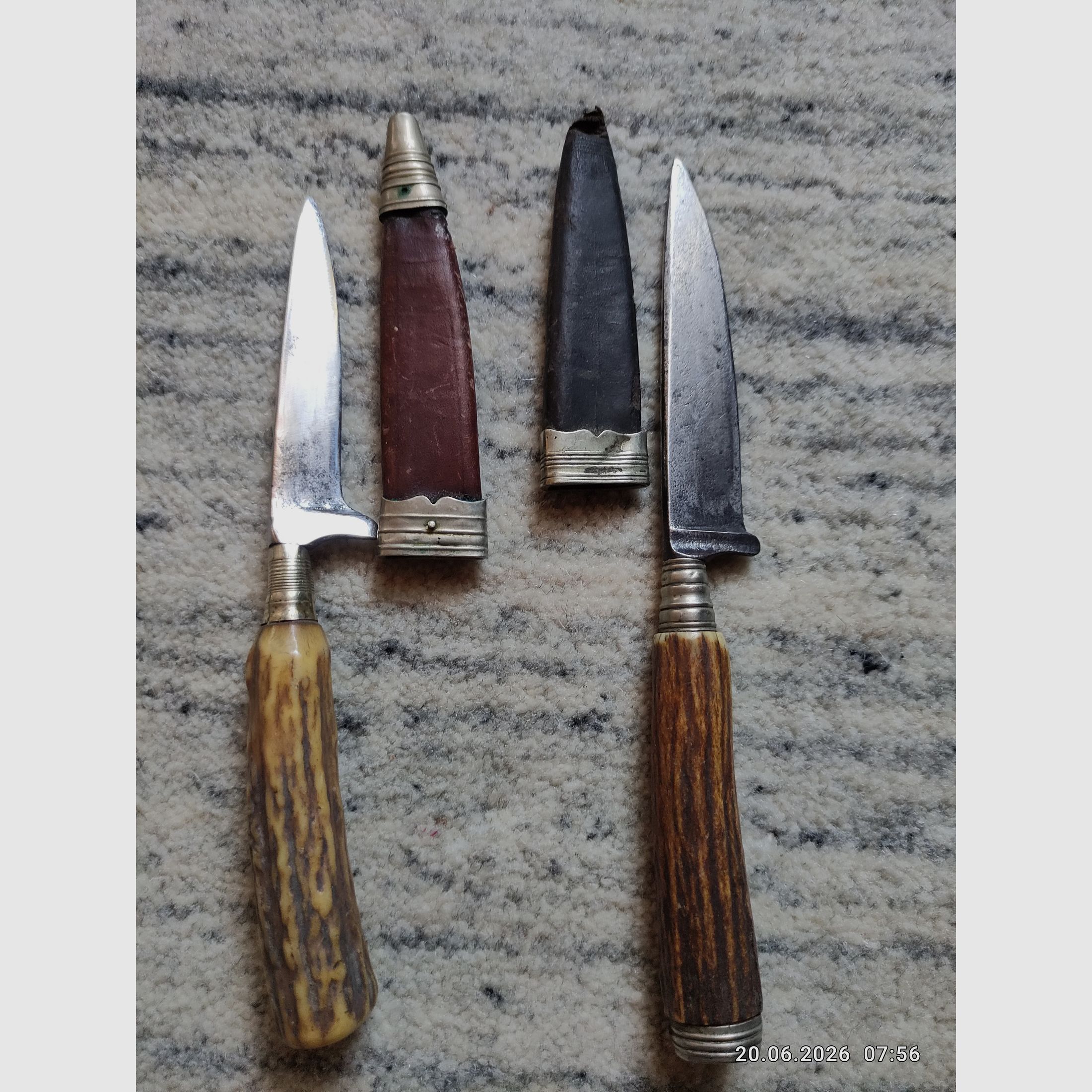 Jagdnicker Trachtenmesser Jagdmesser 