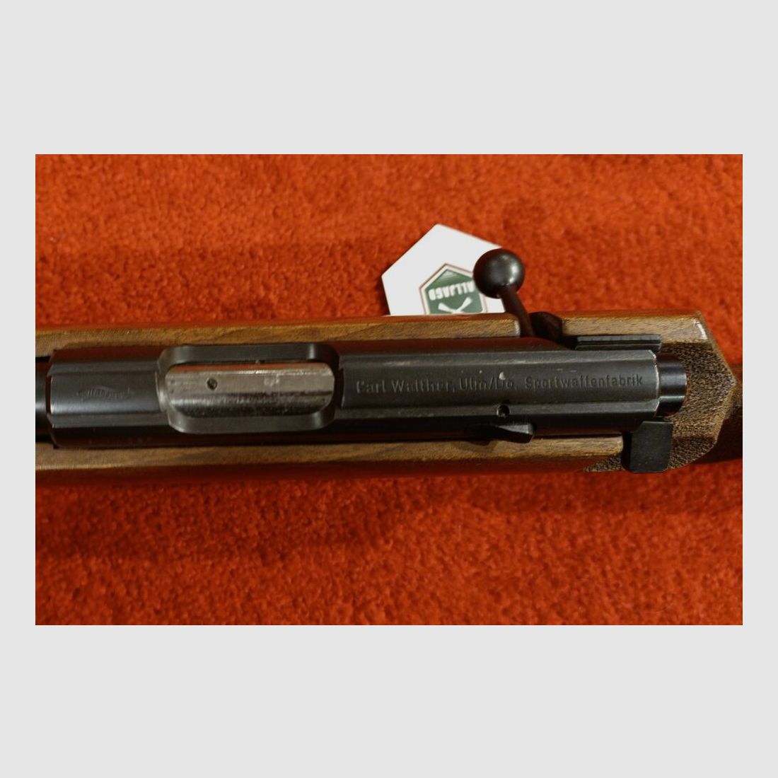 Single-shot match Walther .22lr