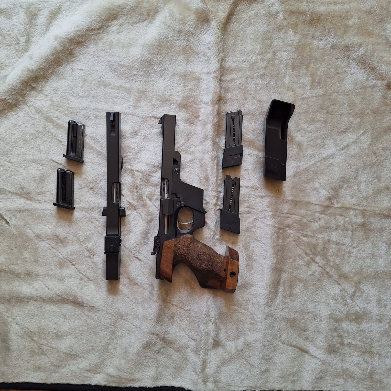 Sportpistole .22 lfb Walther GSP mit .32 Wechselsystem