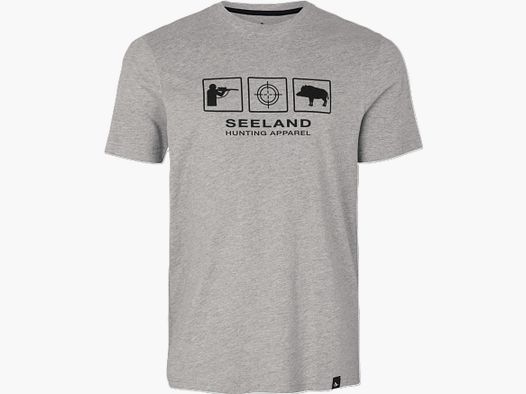 Seeland Lanner T-Shirt - Dark grey melange