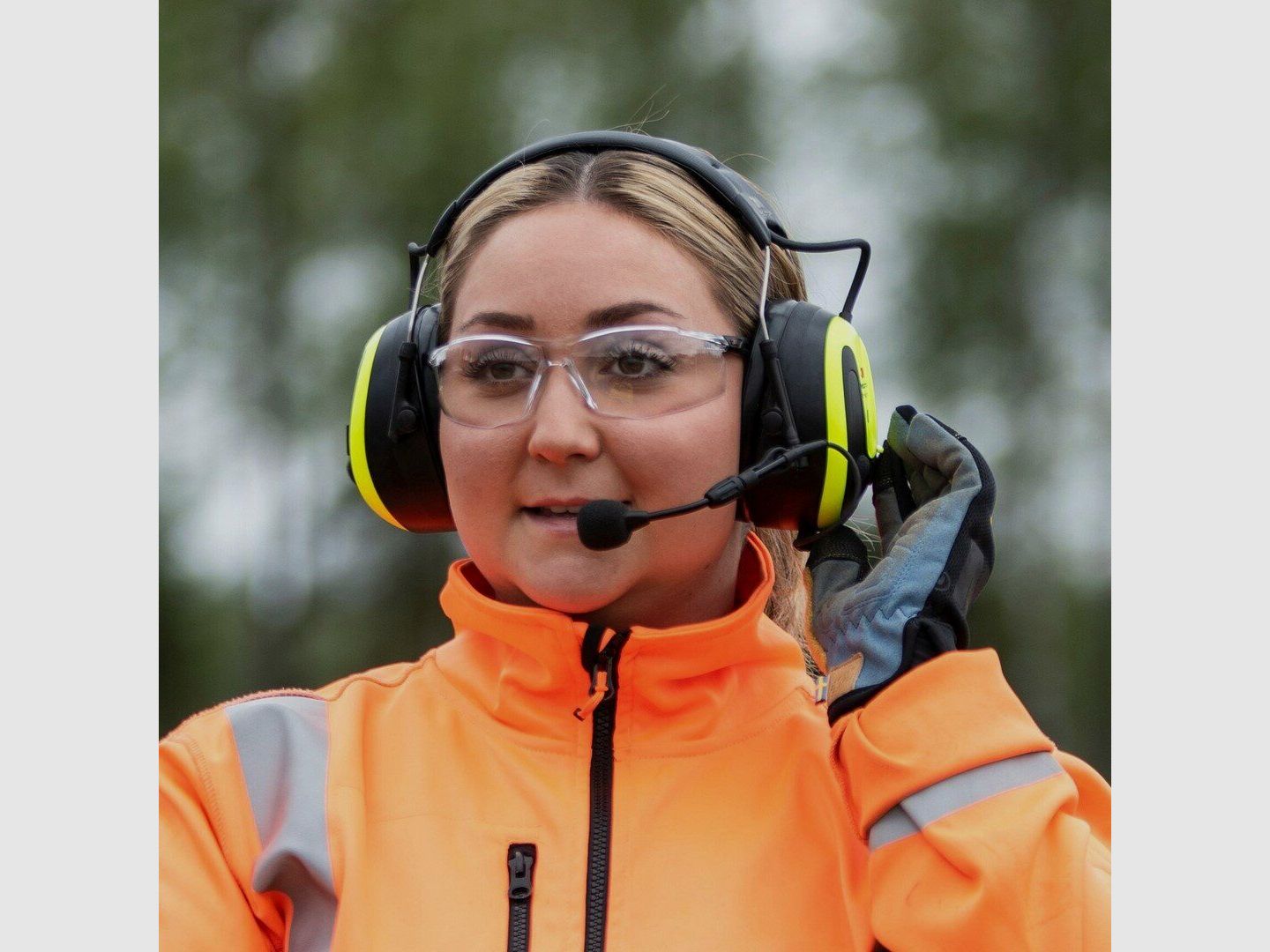 3M Peltor WS Alert X vert néon avec protection auditive Bluetooth