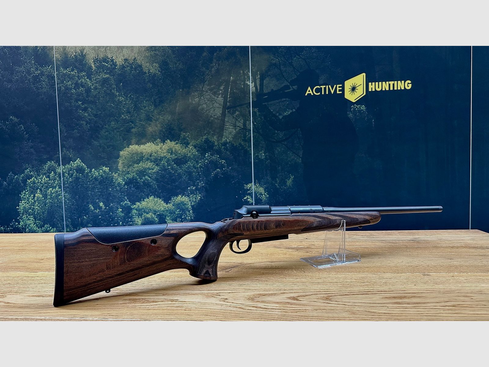 Mauser 25 Max Gauche / crosse en bois stratifié / dos de crosse réglable / .308 Win / LL 51 cm / M15x1