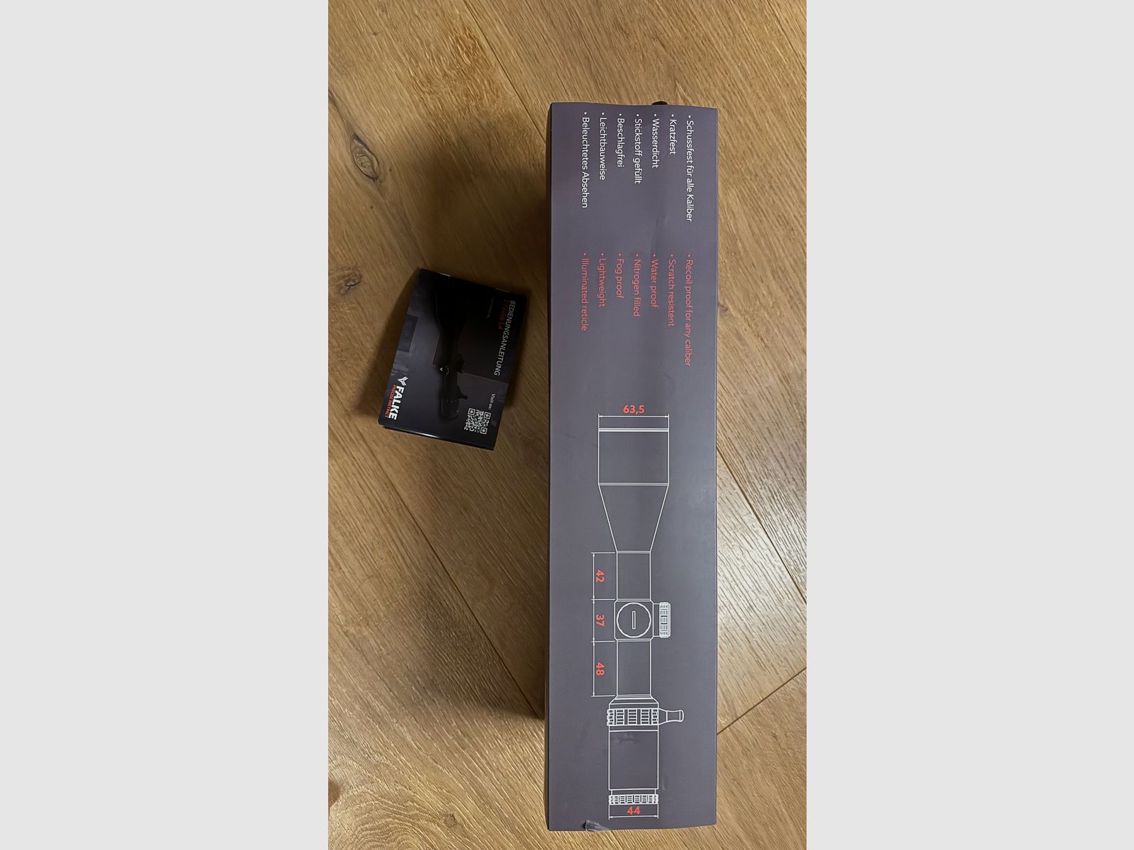 New 3-12x56 L4 reticle Precise Instinct Falke Vector Optics mount scope