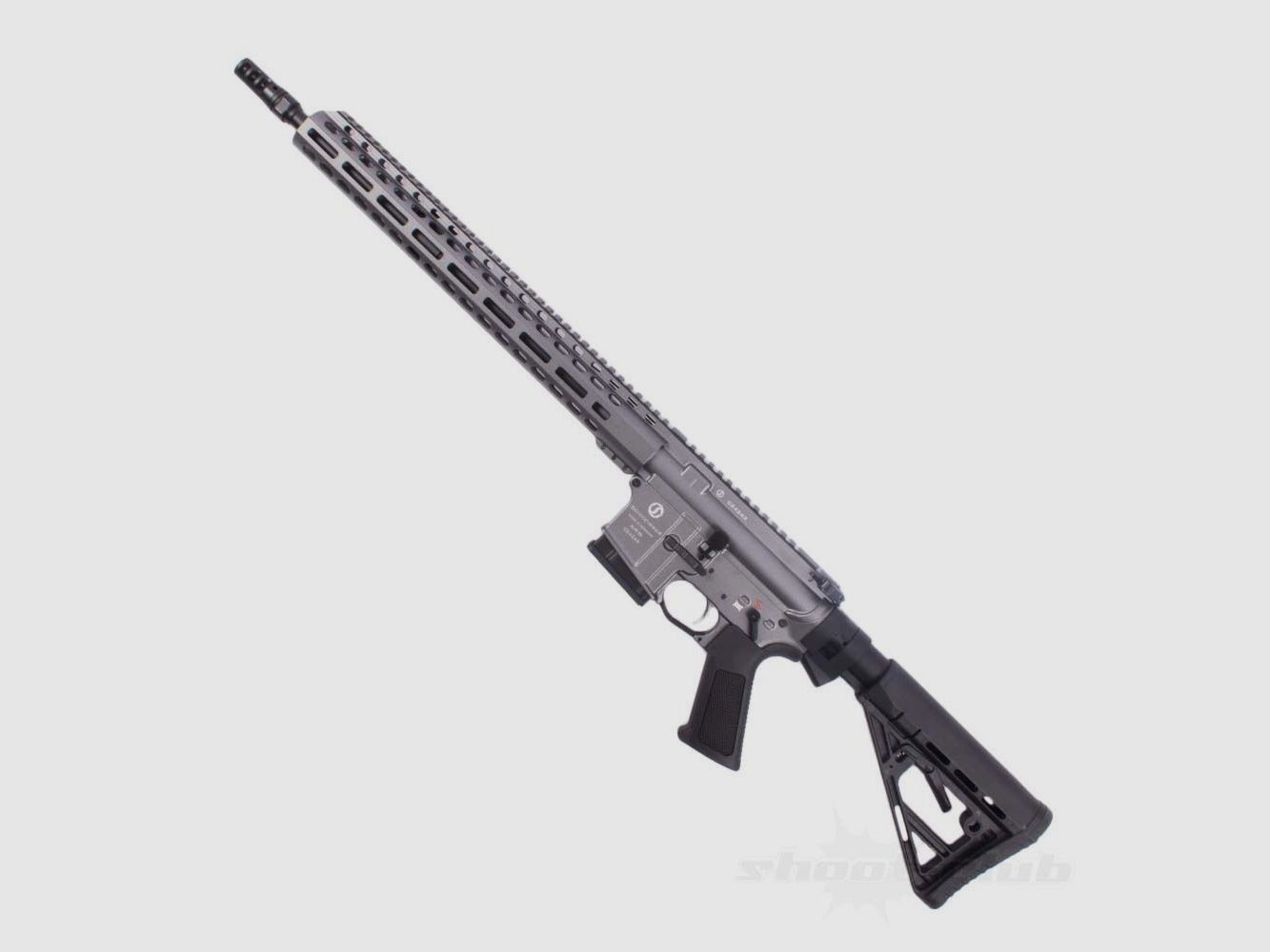 Schmeisser AR15 Dynamic L Gun Grey M-Lok