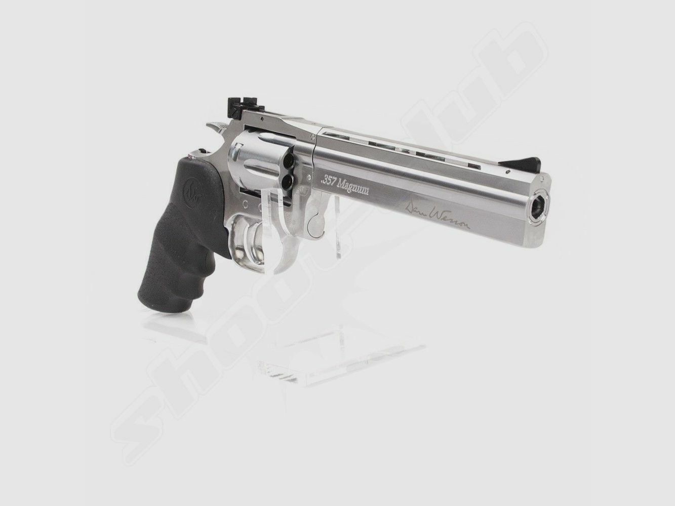 Dan Wesson 715 6 inch Silver 4.5mm Ball Trap Set, image 2 of 5