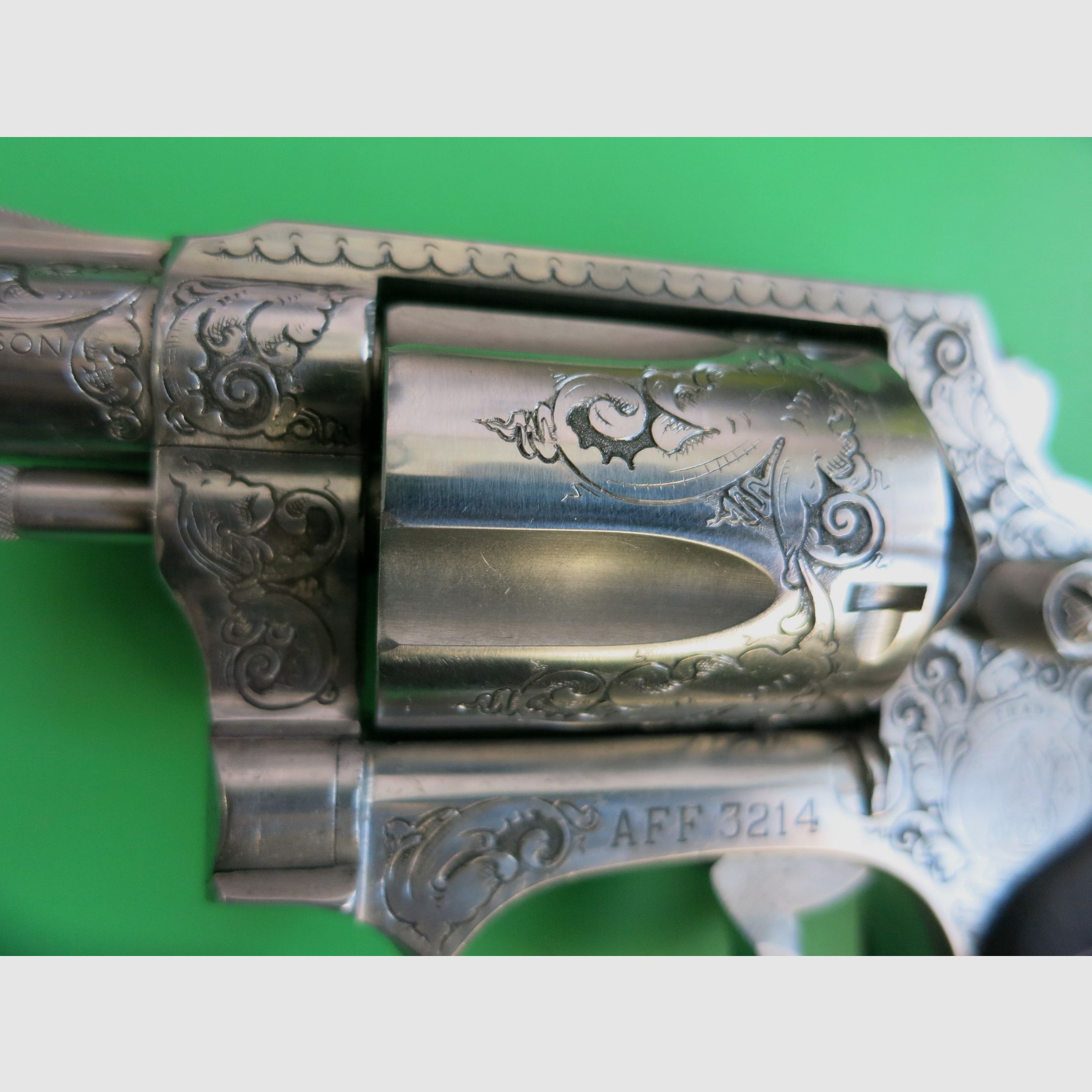 Revolver Smith&Wesson Mod. 60, .38 S&W Special, 2" loop, roestvrij staal, Combat-Waffen Oschatz #92