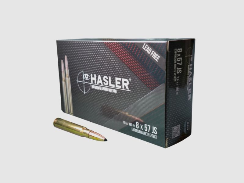 Hasler Ariete 8x57IS 20 rounds – Hunting ammunition #123792
