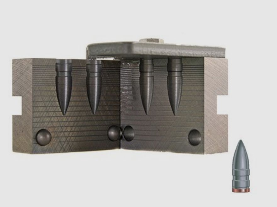 Moule à double coulée RCBS .309 / 7,62 mm 130 gr / 8,4 g 7,62mm-130-SPL balles pointues gas check .309