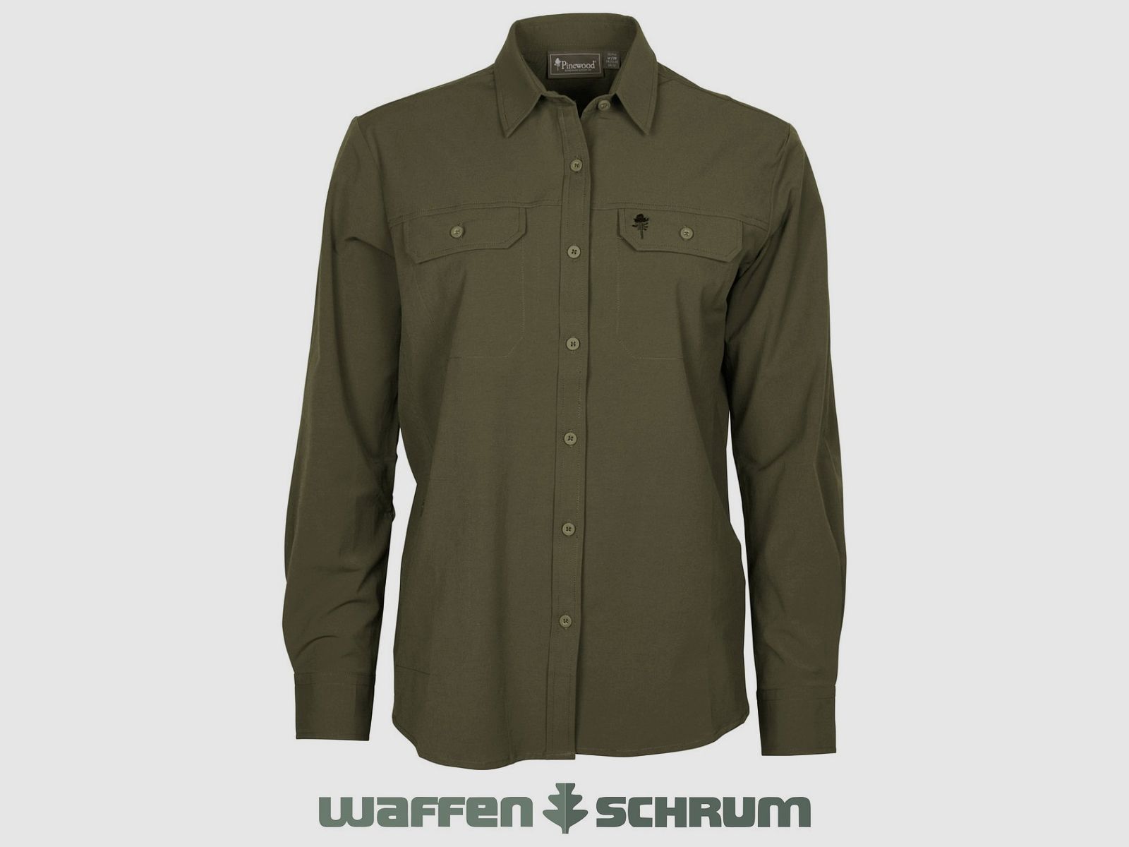 Pinewood Bluse Everyday Travel Green