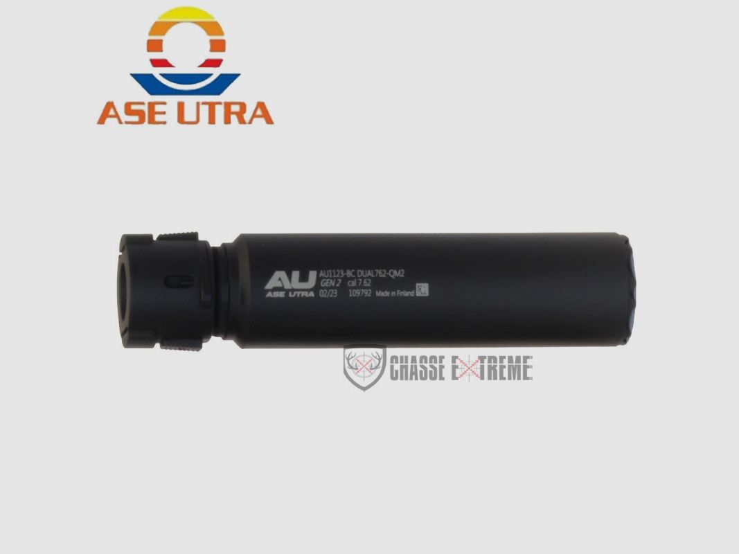 Demper ASE UTRA Dual 762-QM2 Kal. 7,62 mm Zwart, afbeelding 1 van 2