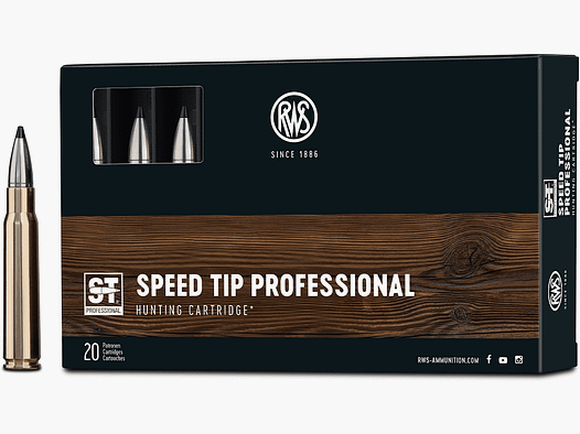 RWS 8x57IS Speed Tip Professionale 180gr. -20Pz