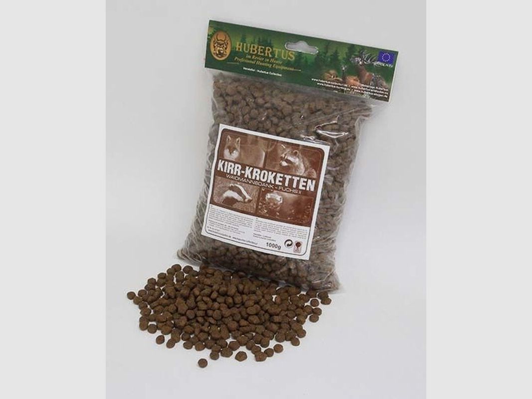 Hubertus Collection Kirr-Kroketten für Raubwild 1Kg