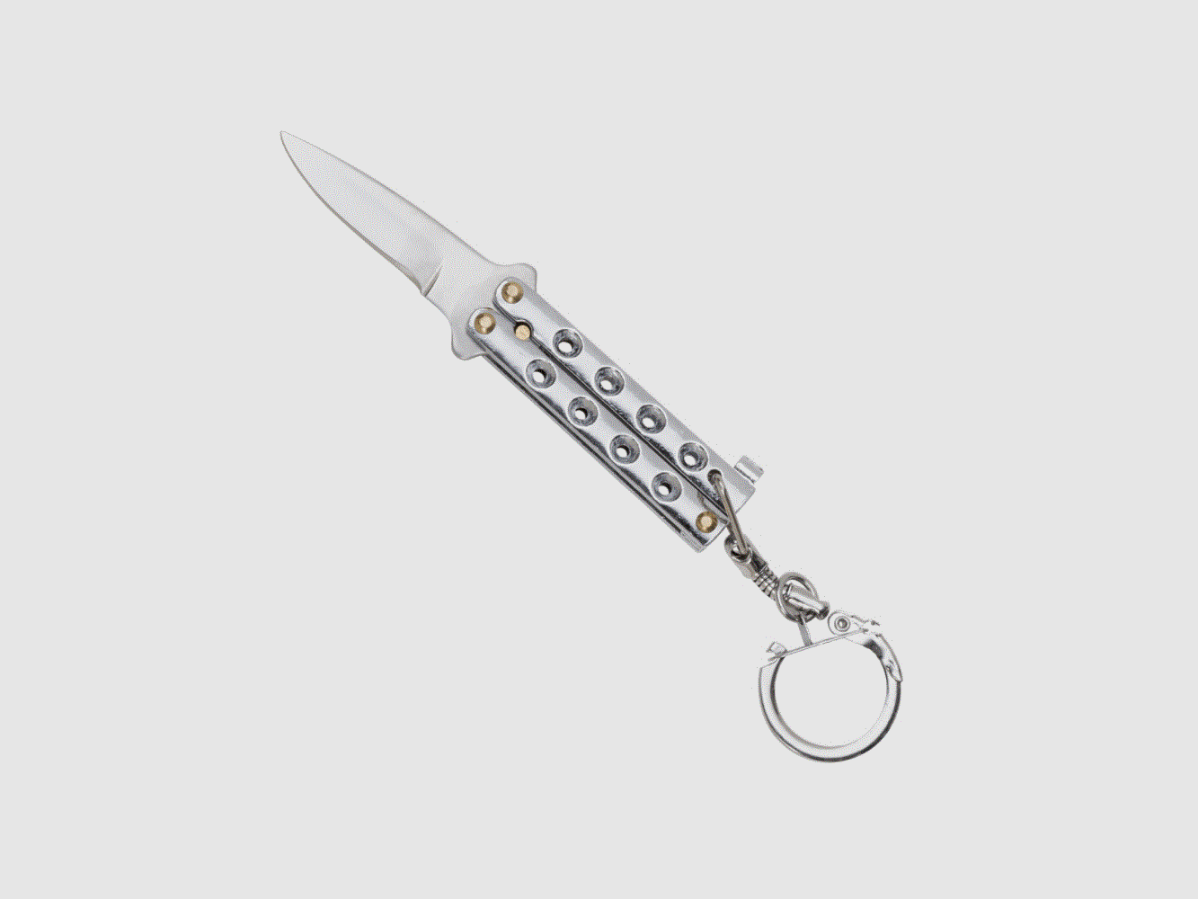 Haller Mini-Butterfly (Argento)