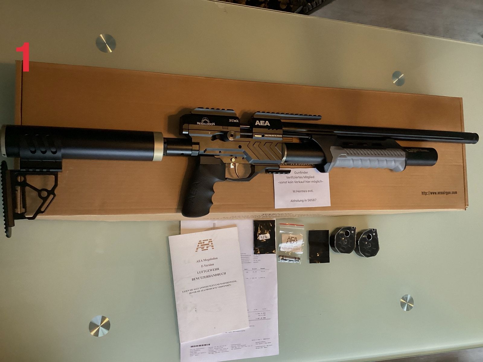 Neue sofort verfügbar AEA Megalodon mit Rechnung und Ovp ohne oder mit viel Zubehör.