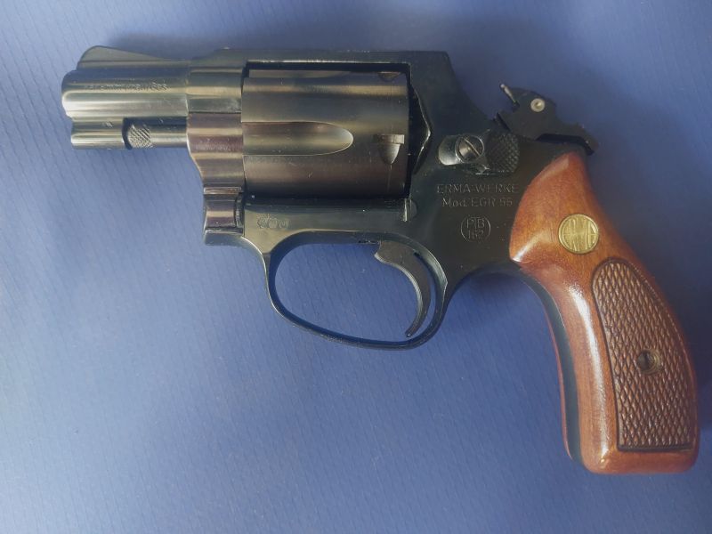 ERMA EGR 66 Schreckschussrevolver  Inkl. Lederholster