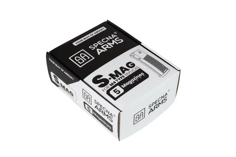Juego de 5 cargadores S-Mag Mid-Cap para 125 bolas – Chaos Grey, imagen 8 de 8