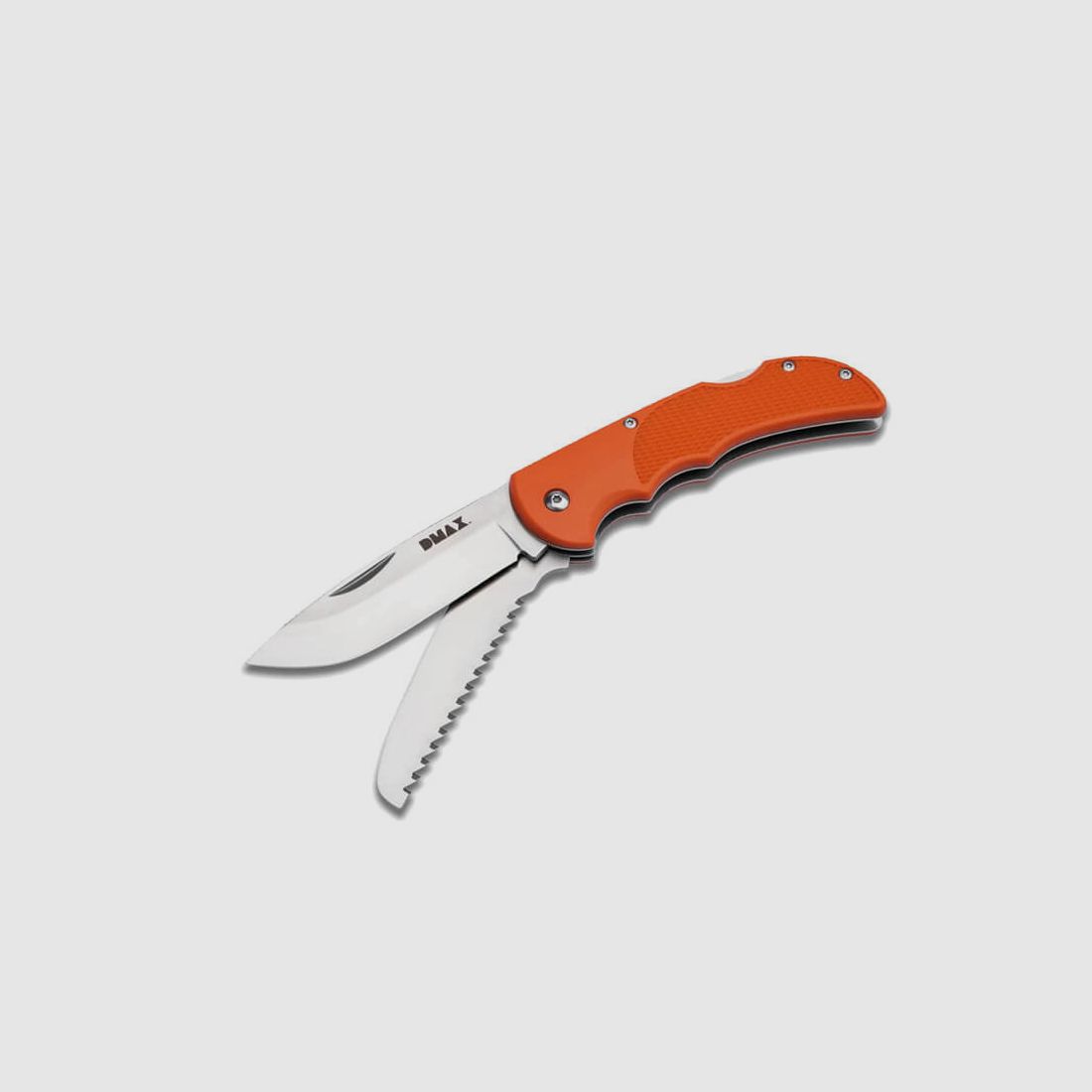 DMAX Hunting Pocket Knife Duo Cuchillo de bolsillo naranja